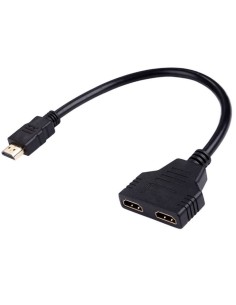 HDMI SPLITTER 1X2 ADATTATORE 1.4VISION SWITCH 1 IN 2 FUORI PER HDTV XLQ61227702