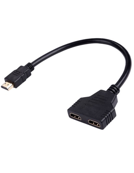 HDMI SPLITTER 1X2 ADATTATORE 1.4VISION SWITCH 1 IN 2 FUORI PER HDTV XLQ61227702