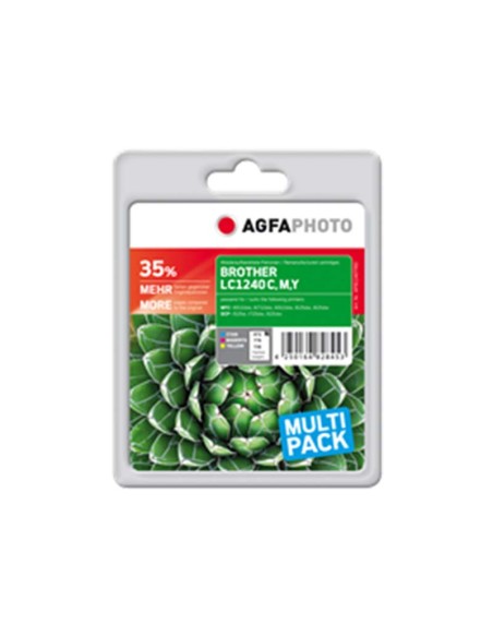 ORIGINALE Agfa Photo Multipack ciano / magenta / giallo APB1240TRID Agfa Photo Agfa Photo LC-1240c, LC-1240m, LC-1240y (LC1240R