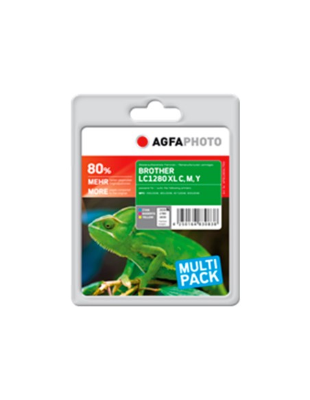 ORIGINALE Agfa Photo Multipack ciano / magenta / giallo APB1280XLTRID Agfa Photo Agfa Photo LC-1280XLc, LC-1280XLm, LC-1280XLy