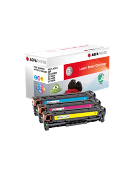 ORIGINALE Agfa Photo Multipack ciano / magenta / giallo APTHPCF440AME