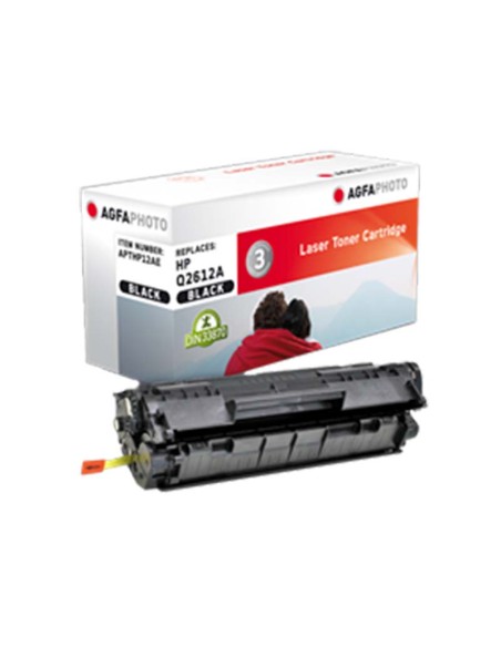 ORIGINALE Agfa Photo toner nero APTHP12AE Agfa Photo ~2300 pagine Agfa Photo 12A (Q2612A)