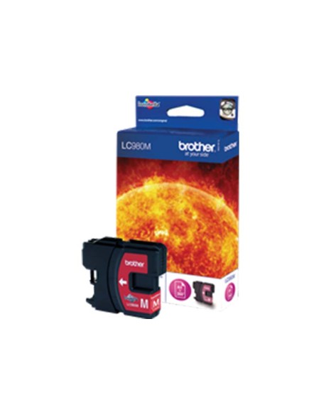 ORIGINALE Brother Cartuccia d'inchiostro magenta LC980M LC-980 ~260 pagine