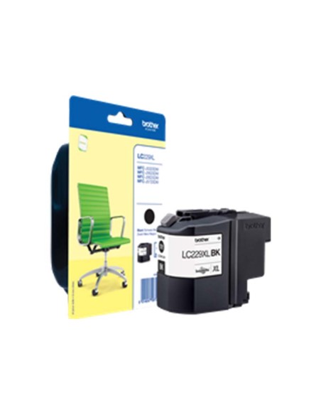 ORIGINALE Brother Cartuccia d'inchiostro nero LC229XLBK LC-229XL ~2400 pagine