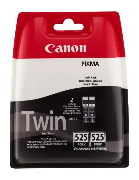 ORIGINALE Canon Multipack nero PGI-525 Twin 4529B006 cartucce d´inchiostro, Confezione doppia