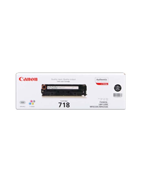 ORIGINALE Canon toner nero 718 BK 2662B002 ~3400 pagine