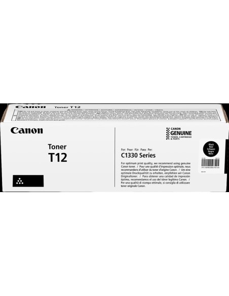 ORIGINALE Canon toner nero T12 bk 5098C006 7400 pagine