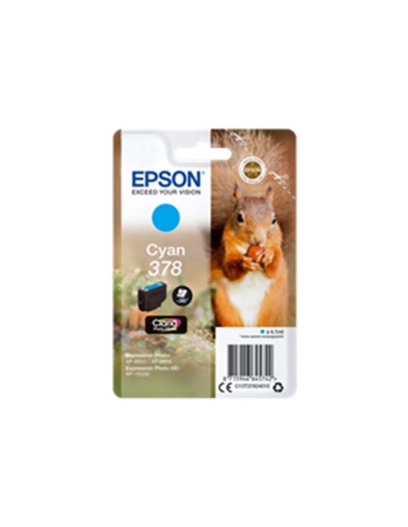 ORIGINALE Epson Cartuccia d'inchiostro ciano C13T37824010 378 ~360 pagine 4.1ml