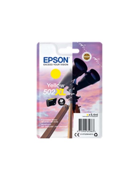 ORIGINALE Epson Cartuccia d'inchiostro giallo C13T02W44010 502XL ~470 pagine 6.4ml