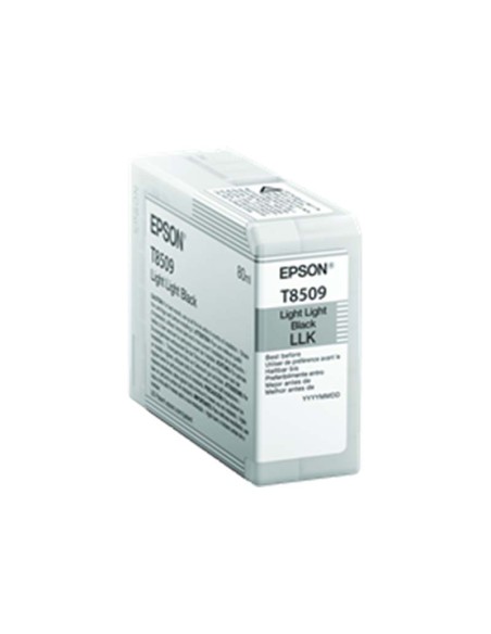ORIGINALE Epson Cartuccia d'inchiostro light light black C13T850900 T8509 80ml