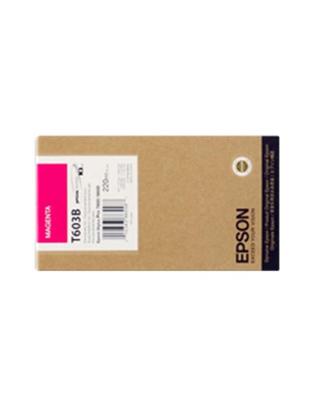 ORIGINALE Epson Cartuccia d'inchiostro magenta C13T603B00 T603B 220ml
