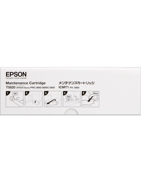 ORIGINALE Epson unità di manutenzione T5820 C13T582000 contenitore di manutenzione, tanica di manutenzione,