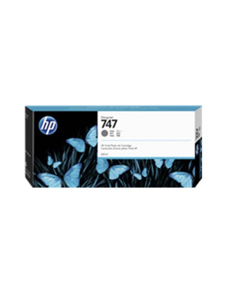 ORIGINALE HP Cartuccia d'inchiostro Grigio P2V86A 747 300ml