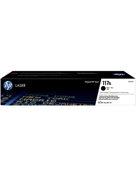 ORIGINALE HP toner nero W2070A 117A ~1000 pagine