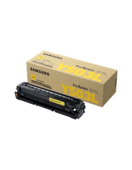 ORIGINALE Samsung toner giallo CLT-Y503L SU491A ~5000 pagine