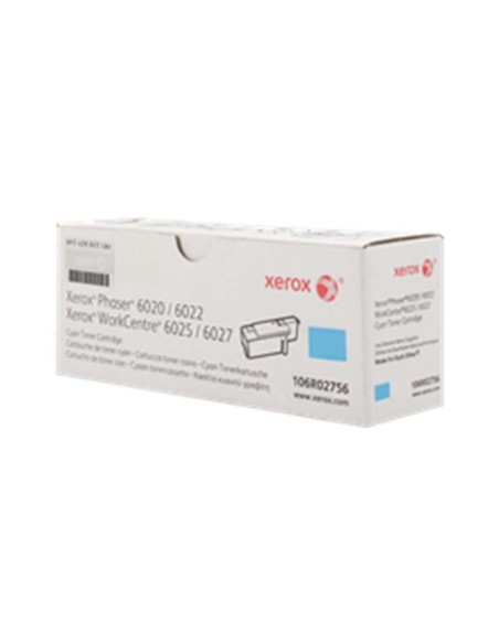 ORIGINALE Xerox toner ciano 106R02756  ~1000 pagine standard